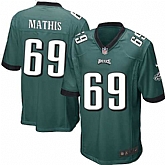 Nike Men & Women & Youth Eagles #69 Mathis Green Team Color Game Jersey,baseball caps,new era cap wholesale,wholesale hats